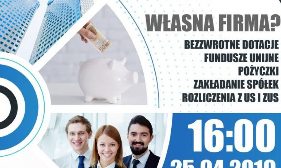 Wsparcie na starcie plakat