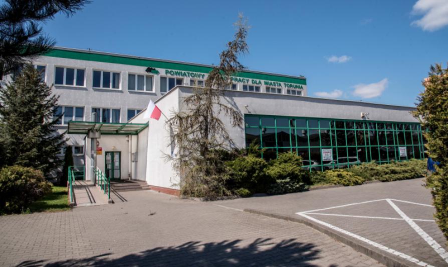 Na zdjęciu budynek Powiatowego Urzędu Pracy