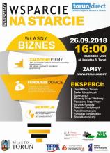 Plakat „Wsparcie na starcie” 