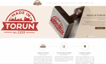 Biznesowe wizytówki Torunia