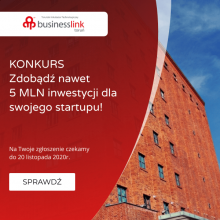 Grafika przedstawia zachetę do startu w konkursie 