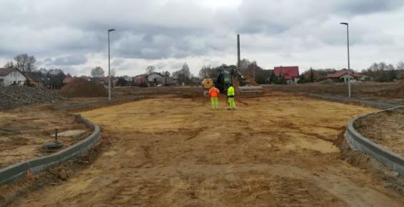 Prace przy ul. Przelot