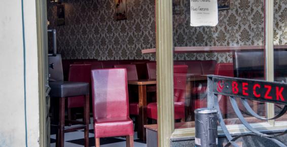 Na zdjęciu lokal gastronomiczny w Toruniu 